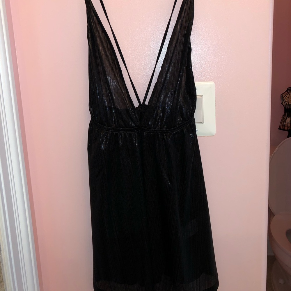 Motel Black mini dress!
